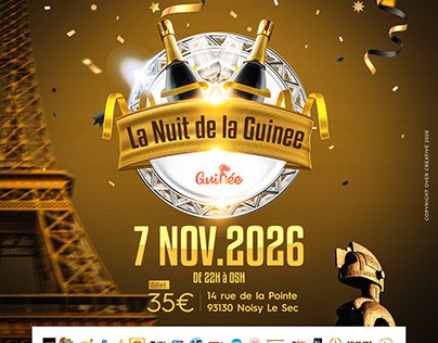 Affiche La Nuit de la Guinée en France